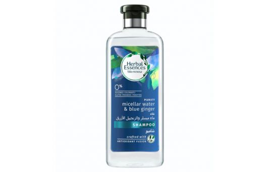 Herbal Essences bio:Renew Purify Micellar Water & Blue Ginger Shampoo 400ml