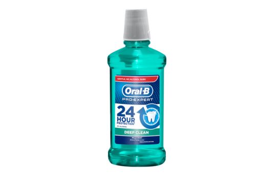 Oral-B Pro-Expert Deep Clean Mild Mint Mouthwash 500ml