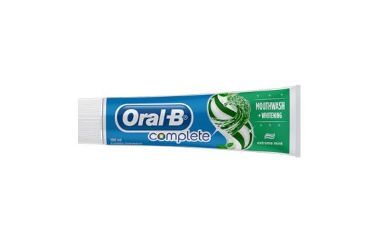 Oral-B Complete Mouthwash + Whitening Toothpaste 100ml