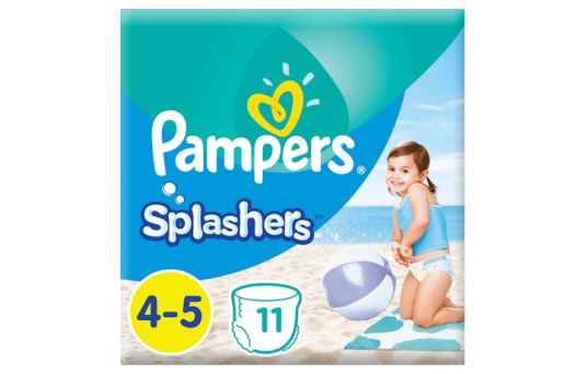 Pampers Splashers Swimming Pants, Size 4-5, 9-15 kg, Carry Pack, 11's