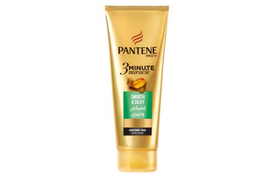 Pantene Pro-V 3 Minute Miracle Smooth & Silky Conditioner + Mask 200ml