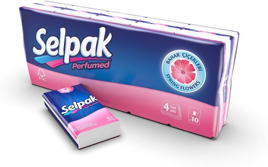 Selpak Facial Pocket Tissue Hanky Flower Scent