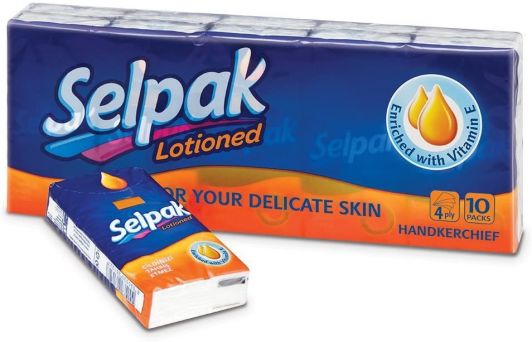 Selpak Facial Pocket Tissue Hanky Lotioned