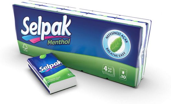 Selpak Facial Pocket Tissue Hanky Mentholated