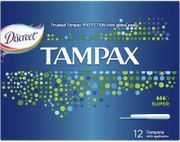 Tampax Super Tampons with Applicator