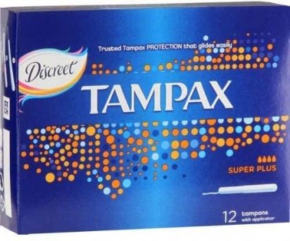 Tampax Super Plus Tampons with Applicator