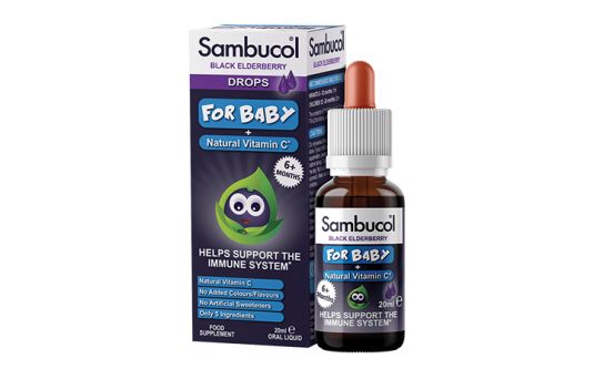 Sambucol Baby + Vitamin C Drops