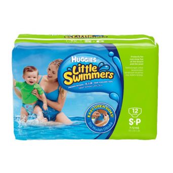 Huggies Little Swimmer, Swim Pants Diaper, Small, 12 Swim Pants