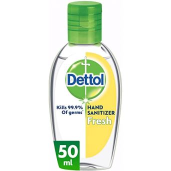 Dettol Spring Fresh Anti-Bacterial Instant Hand Sanitizer 50ml