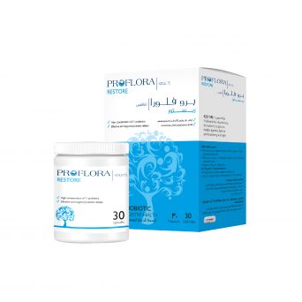 Proflora restore capsules. Multi-strain probiotic & prebiotic supplement