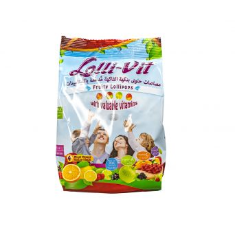 Lolli-Vit. Multi vitamin lollipops