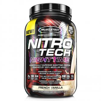 Muscle Tech Performance Series Nitrotech Nighttime Vanilla 2lb