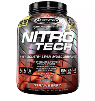 Muscle Tech Performance Series Nitrotech Strawberry 4lb