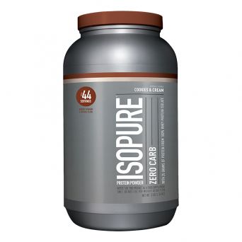 Nature's Best Zero Carb Isopure Cookies & Cream 3lb