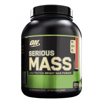 Optimum Nutrition Serious Mass, Strawberry 6lb