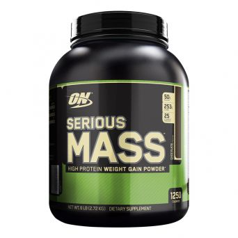 Optimum Nutrition Serious Mass (No Added Sugar) Chocolate 6lb