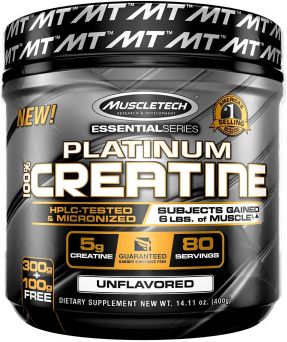 Muscle Tech Essential Series Platinum 100% Creatine 400gr