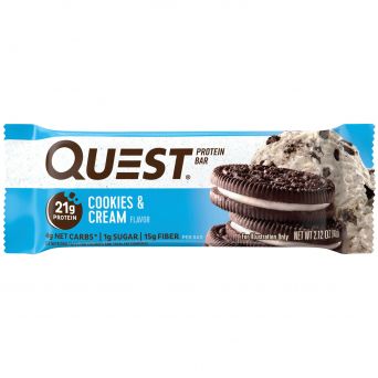 Quest Bar Cookies & Cream 1 bar