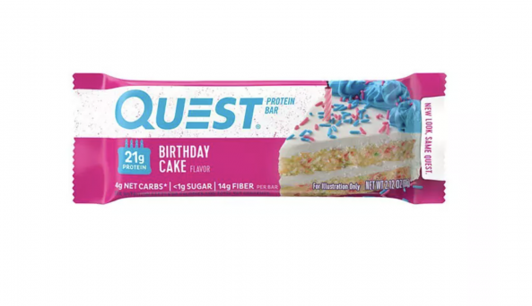 Quest Bar Birthday Cake 1 bar