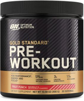 Optimum Nutrition Gold Standard Pre Workout Fruit Punch 300gr