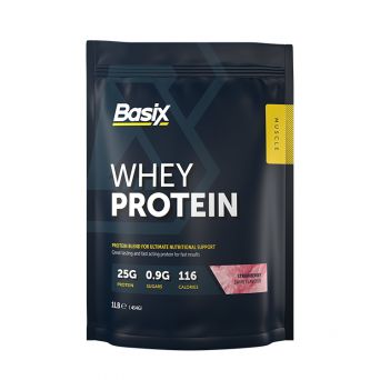 Basix Whey Protein Strawberry Swirl 1lb