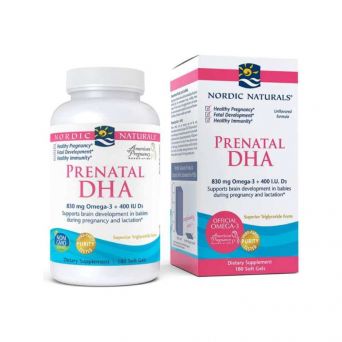 Nordic Naturals Prenatal DHA Soft Gels 90's