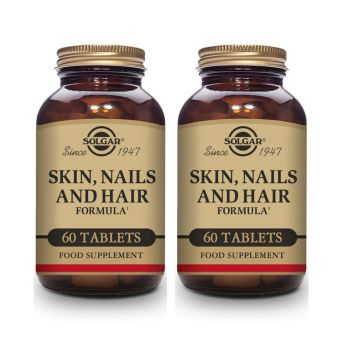 Solgar Skin, Nails & Hair 60 Tablets Pack of 2