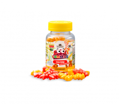 Sunshine Nutrition Cool Gummies Calcium With D3 60 Gummies