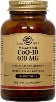 Megasorb CoQ-10 200 mg 30 Softgels
