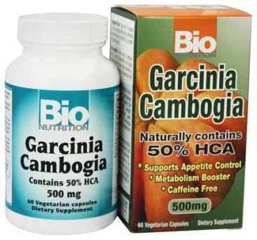 Bio Nutrition, Garcinia Cambogia, 500 Mg, 60 Veggie Caps