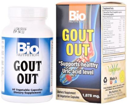 Bio Nutrition Gout Out - 60 Vegetarian Capsules