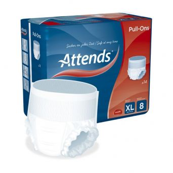 Attends Pull Ons 8 Large (Pack of 14)