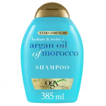 Ogx, Shampoo, Extra Strength Hydrate & Revive+ Argan Oil Of Morocco, 385ml