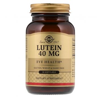 Solgar Lutein 40 mg, 30 Softgels