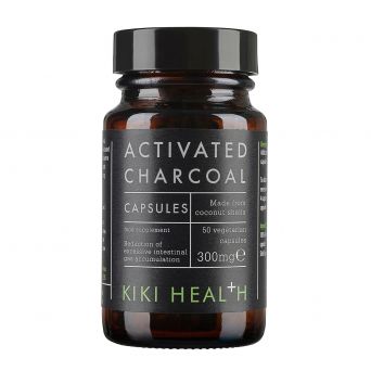 Kiki Health Activated Charcoal Capsules 50 Capsules