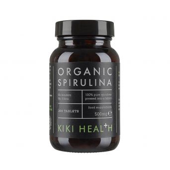 Kiki Health Organic Spirulina - 200 Tablets