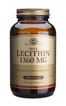 Solgar Lecithin 1360 Mg 100 Softgels