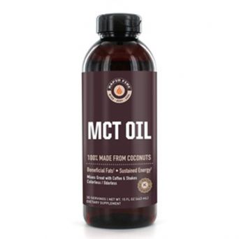 Rapid Fire MCT Oil, 100% Made from Coconuts - 16 oz. (30 Servings)