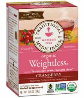 Traditional Medicinals Weightless Cranberry 16 Teabags