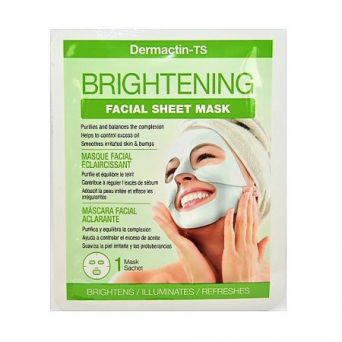 Dermactin-TS Brightening Facial Sheet Mask - 1 piece