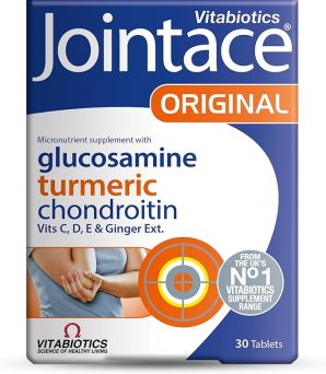 Front view of Vitabiotics Jointace Original 30’s supplement pack