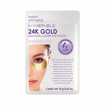 Skin Republic - 24KGold Aquagel Under Eye Patches 18gr (2 pairs)