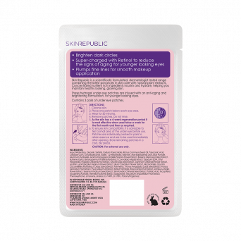 Skin Republic - Retinol Under Eye Patch (3 pairs) 9.6gr