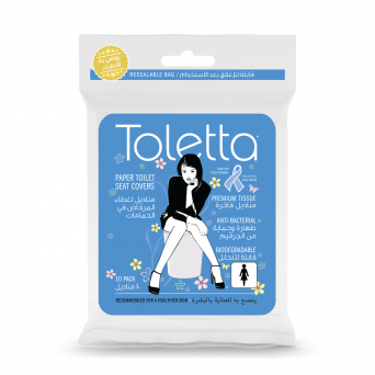 Toletta - Paper Toilet Seat Covers