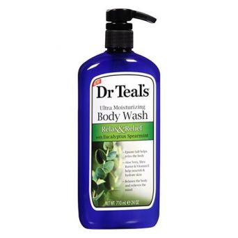 Dr Teal's Epsom Salt Body Wash-Eucalyptus & Spearmint 710ml