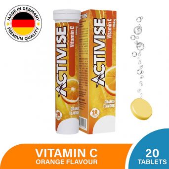 Activise Vitamin C Effervescent Tablets 13'S Orange