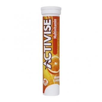 Activise Multivitamin C Effervescent Tablets 13'S Orange