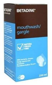 Betadine Mouthwash Gargle 250ml