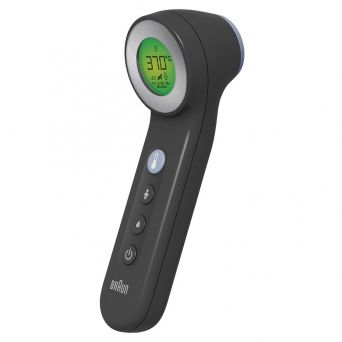 Braun No Touch + Touch Thermometer BNT400B Black