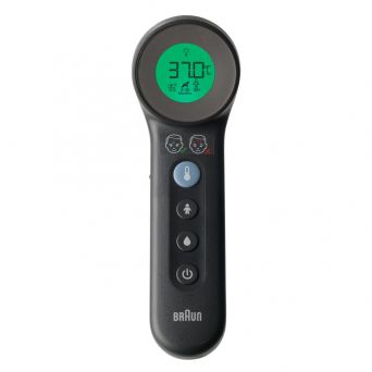 Braun No Touch + Touch Thermometer BNT400B Black